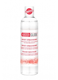 Лубрикант на водной основе с ароматом клубники SWEET STRAWBERRY - 300 мл. - Waterglide - купить с доставкой в Одинцово