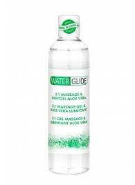 Гель-смазка 2-в-1 MASSAGE   LUBRICANT ALOE VERA - 300 мл. - Waterglide - купить с доставкой в Одинцово