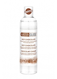 Лубрикант на водной основе с ароматом шоколада HOT CHOCOLATE - 300 мл. - Waterglide - купить с доставкой в Одинцово