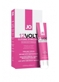 Возбуждающая сыворотка мощного действия JO Volt 12V - 10 мл. - System JO - купить с доставкой в Одинцово