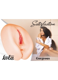 Мастурбатор с 2 тоннелями Satisfaction Gorgeous - Lola Games - в Одинцово купить с доставкой