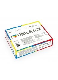 Разноцветные ароматизированные презервативы Unilatex Multifruits - 144 шт. - Unilatex - купить с доставкой в Одинцово