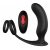 Черный массажер простаты REMOTE P-PLEASER - Dream Toys - в Одинцово купить с доставкой