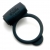 Темно-серое эрекционное кольцо Vibrating Love Ring с вибрацией - Fifty Shades of Grey - в Одинцово купить с доставкой