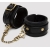 Черные оковы на ноги Bound to You Faux Leather Ankle Cuffs - Fifty Shades of Grey - купить с доставкой в Одинцово