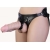 Гигантский фаллоимитатор на присоске в комплекте с трусиками - 26 см. - LOVETOY (А-Полимер) - купить с доставкой в Одинцово