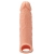 Телесная насадка EXTENDER WITH BALL STRAP 6.5 - 17 см. - Dream Toys - в Одинцово купить с доставкой
