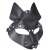 Черная маска Wolf с шипами - Sitabella - купить с доставкой в Одинцово