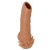 Телесная насадка с усиками и открытой головкой Nude Sleeve S - 10 см. - KOKOS - в Одинцово купить с доставкой
