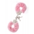 Металлические наручники с розовой меховой опушкой METAL HANDCUFF WITH PLUSH PINK - Dream Toys - купить с доставкой в Одинцово
