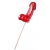 Красный леденец в форме фаллоса со вкусом виски - Sosuчki - купить с доставкой в Одинцово