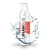 Возбуждающий гель-лубрикант SPLASHGLIDE HOT STIMULATIVE - 330 мл. - Splashglide - купить с доставкой в Одинцово