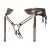 Бронзовый пояс для насадок Desirous Harness - Strap-on-me - купить с доставкой в Одинцово