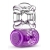 Фиолетовое эрекционное виброкольцо One Night Stand Vibrating C-Ring - Blush Novelties - в Одинцово купить с доставкой