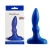 Синий анальный стимулятор Beginners p-spot massager - 11 см. - Lola Games - в Одинцово купить с доставкой