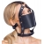 Черный намордник с кляпом-шаром Head Harness With A Gag - Orion - купить с доставкой в Одинцово