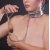 Серебристый ошейник из искусственной кожи - Sitabella - купить с доставкой в Одинцово
