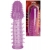 Фиолетовая насадка, удлиняющая половой член - 13,5 см. - Toyfa Basic - в Одинцово купить с доставкой