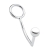 Кольцо на пенис с анальным стимулятором Stainless Steel Anal Hook   Cock Ring - BlueLine - в Одинцово купить с доставкой