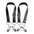 Ремни с зажимами для половых губ Spread Labia Spreader Straps with Clamps - XR Brands - купить с доставкой в Одинцово