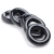 Комплект из 5 черных эрекционных колец для мошонки Ring Master Custom Ball Stretcher Kit - XR Brands - в Одинцово купить с доставкой