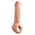 Телесная насадка-удлинитель Thrive 8.75 Inch Realistic Penis Extender Sleeve - 22,2 см. - Blush Novelties - в Одинцово купить с доставкой