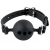 Силиконовый кляп-шар с отверстиями для дыхания Silicone Breathable Ball Gag Small - Pipedream - купить с доставкой в Одинцово