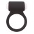 Чёрное эрекционное виброкольцо LIT-UP SILICONE STIMU RING 3 BLACK - Dream Toys - в Одинцово купить с доставкой