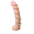 Насадка REAL Standard со спиралевидным узором - 19 см. - LOVETOY (А-Полимер) - купить с доставкой в Одинцово