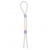 Прозрачное эрекционное кольцо-лассо SILICONE LASSO COCK RING DUAL BEADS - NMC - в Одинцово купить с доставкой