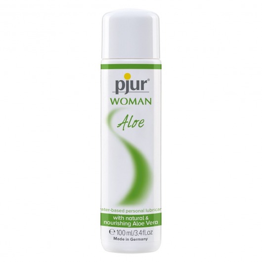 Лубрикант на водной основе pjur WOMAN Aloe - 100 мл. - Pjur - купить с доставкой в Одинцово