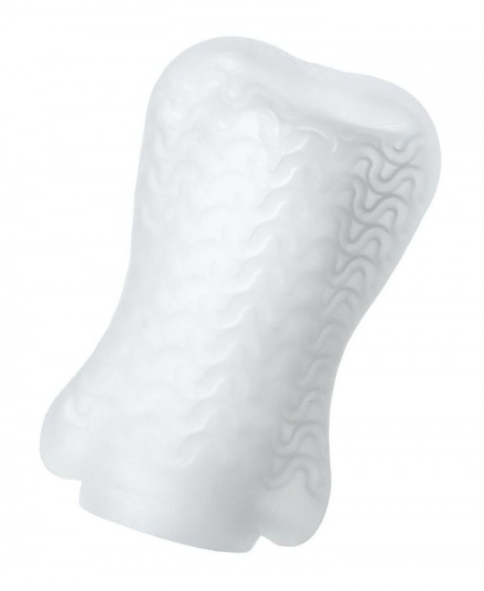 Белый мастурбатор A-Toys Pocket Wavy - A-toys - в Одинцово купить с доставкой