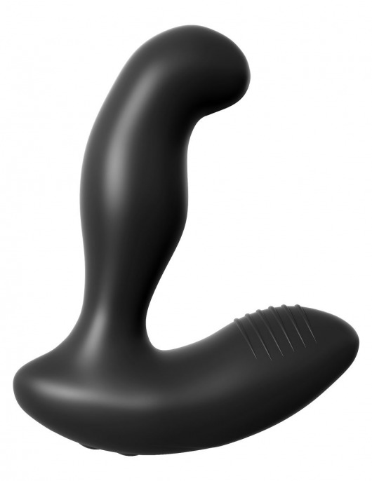 Черный массажер простаты Electro Stim Prostate Vibe с электростимуляцией - 13,3 см. - Pipedream - купить с доставкой в Одинцово