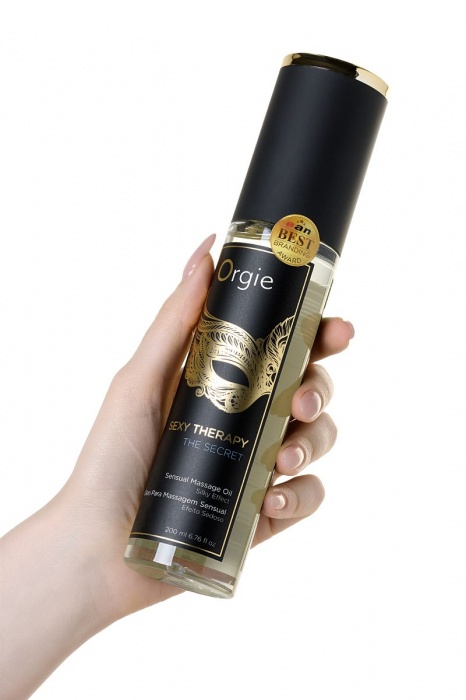 Минеральное массажное масло Orgie Sexy Therapy The Secret - 200 мл. - ORGIE - купить с доставкой в Одинцово