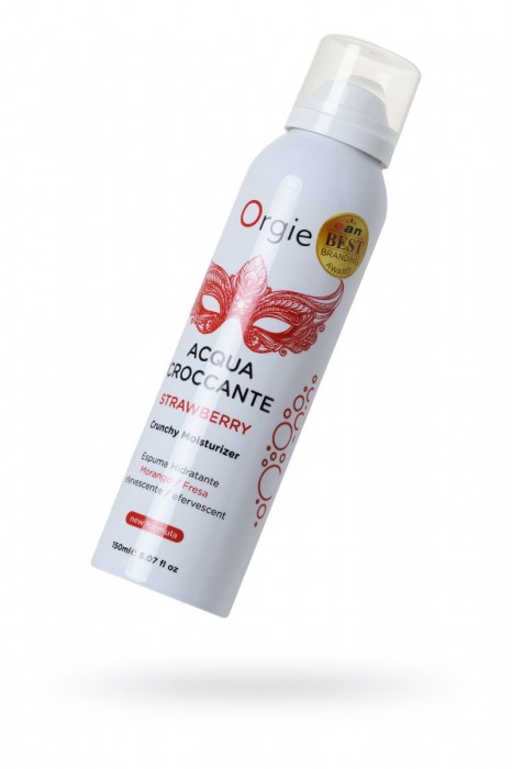 Шипучая увлажняющая пена для чувственного массажа Orgie Acqua Croccante - 150 мл. - ORGIE - купить с доставкой в Одинцово