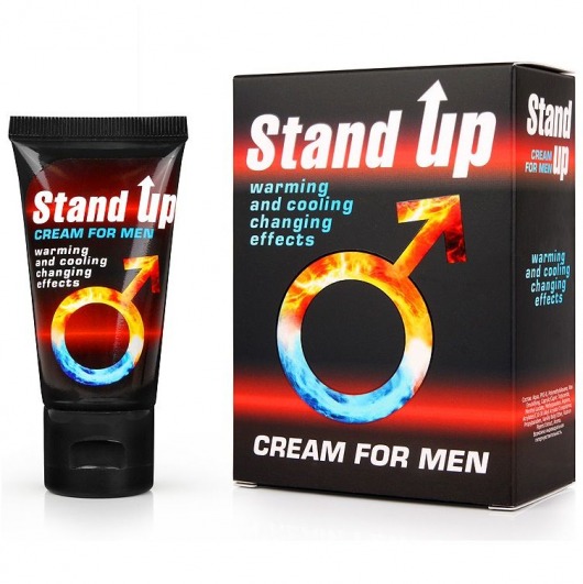 Возбуждающий крем для мужчин Stand Up - 25 гр. - Биоритм - купить с доставкой в Одинцово