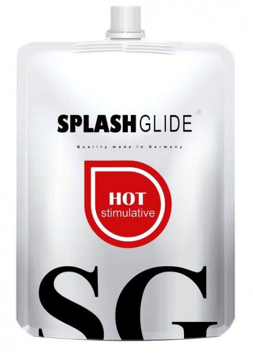 Возбуждающий лубрикант на водной основе Splashglide Hot Stimulative - 100 мл. - Splashglide - купить с доставкой в Одинцово