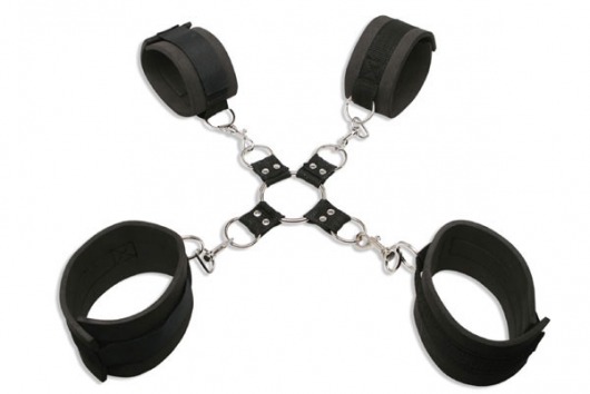 Наручники и наножники с фиксацией Extreme Hog-Tie Kit - Pipedream - купить с доставкой в Одинцово