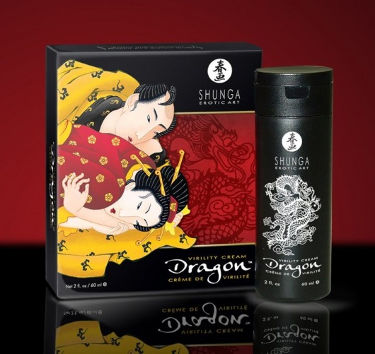 Интимный мужской крем  Дракон - Shunga - купить с доставкой в Одинцово