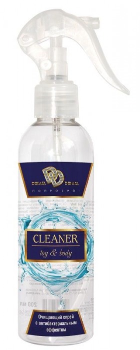 Очищающий спрей CLEANER toy and body - 200 мл. - БиоМед - купить с доставкой в Одинцово