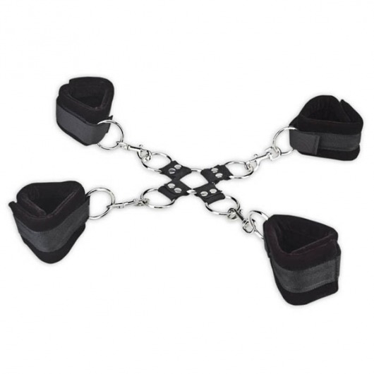 Комплект для сковывания из 5 предметов - Lux Fetish - купить с доставкой в Одинцово