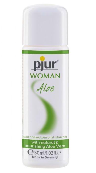 Лубрикант на водной основе pjur WOMAN Aloe - 30 мл. - Pjur - купить с доставкой в Одинцово