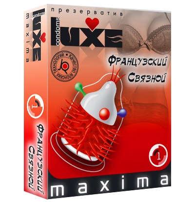 Презерватив LUXE Maxima  Французский связной  - 1 шт. - Luxe - купить с доставкой в Одинцово