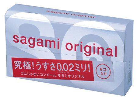 Ультратонкие презервативы Sagami Original - 6 шт. - Sagami - купить с доставкой в Одинцово