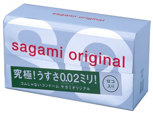 Ультратонкие презервативы Sagami Original - 12 шт. - Sagami - купить с доставкой в Одинцово