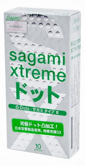 Презервативы Sagami Xtreme Type-E с точками - 10 шт. - Sagami - купить с доставкой в Одинцово