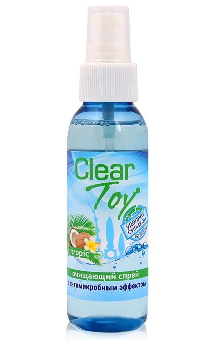 Очищающий спрей для игрушек CLEAR TOY Tropic - 100 мл. - Биоритм - купить с доставкой в Одинцово