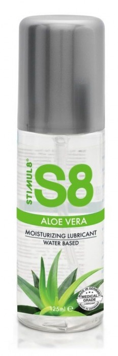 Лубрикант на водной основе S8 Aloe Vera Lube - 125 мл. - Stimul8 - купить с доставкой в Одинцово
