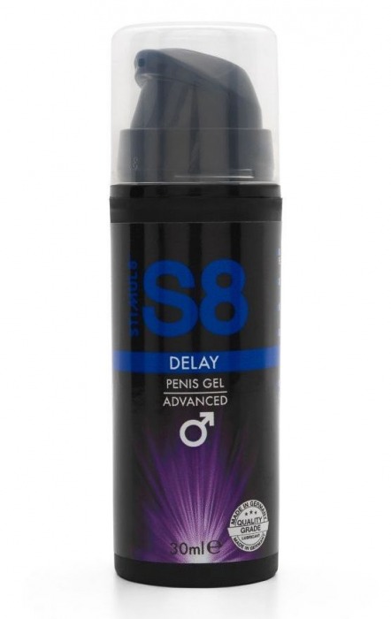 Пролонгирующий гель для мужчин S8 Delay Gel - 30 мл. - Stimul8 - купить с доставкой в Одинцово