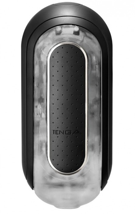Черный мастурбатор Flip Zero с вибрацией - Tenga - в Одинцово купить с доставкой